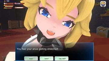 Play Femdom Bowsette’s Triple Treat: Anal, Strapon & Dragongirl Umiliing