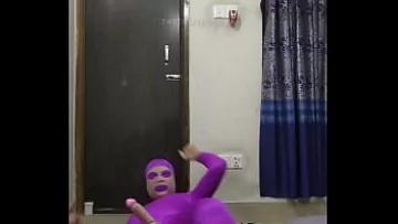 Play BDSM Fantasy: Zentai Phantom Penis Bondage Fight